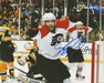 Simon Gagne Philadelphia Flyers Game 7 Game-Winning Goal v. Bruins Autographed 8" x 10" Color Photo - for just $59.99! 