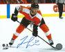Taylor Leier Faceoff Philadelphia Flyers Autographed Hockey Photo - for just $5! 
