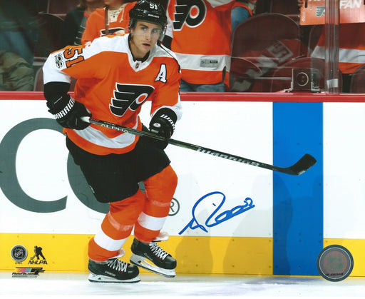 Valtteri Filppula in Action Philadelphia Flyers Autographed 11"x 14" Hockey Photo - for just $7! 