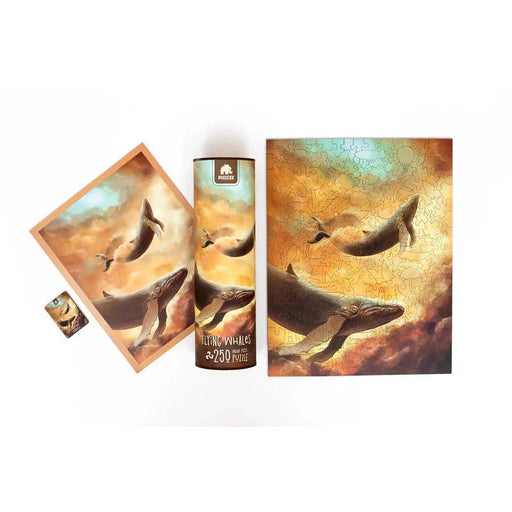 Flying Whales 250 Piece Wooden Jigsaw Puzzle Geek Toys - for just $49.99! 