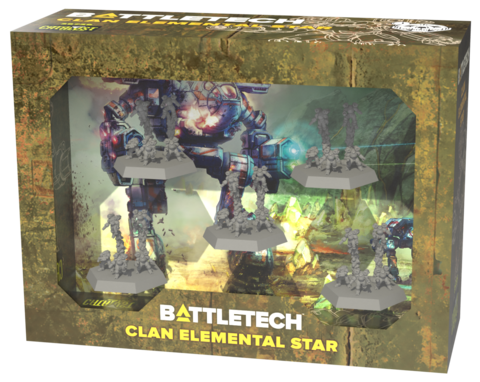 BattleTech: ForcePack - Clan Elemental Star - for just $29.99! 