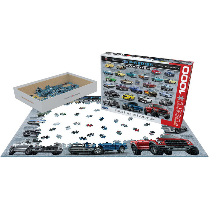 Ford F-Series Evolution 1000 Piece Jigsaw Puzzle Eurographics - for just $19.99! 