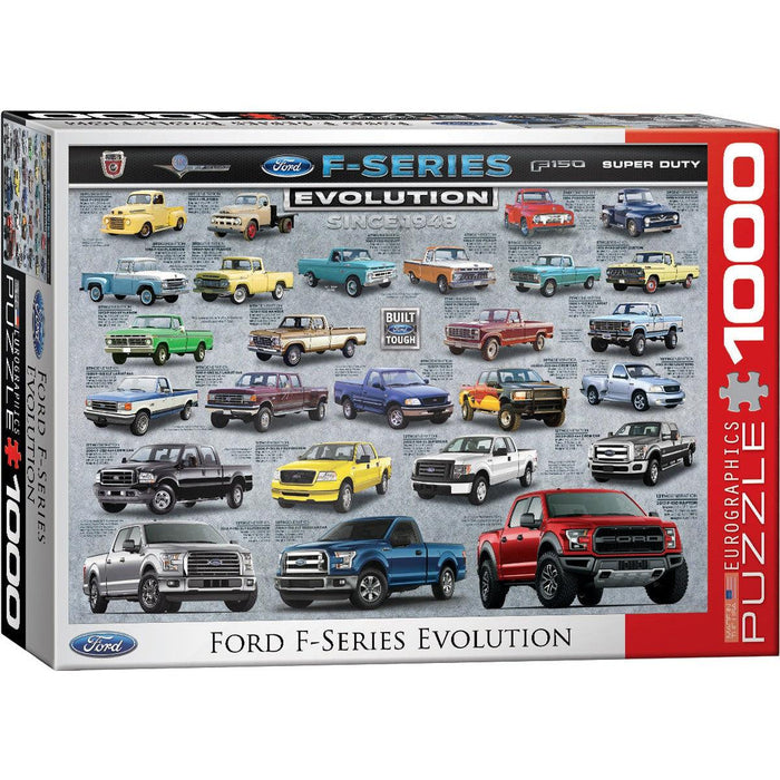 Ford F-Series Evolution 1000 Piece Jigsaw Puzzle Eurographics - for just $19.99! 