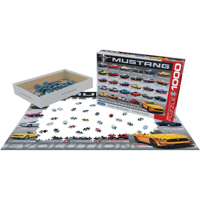 Ford Mustang Evolution 1000 Piece Jigsaw Puzzle Eurographics - for just $19.99! 