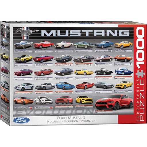 Ford Mustang Evolution 1000 Piece Jigsaw Puzzle Eurographics - for just $19.99! 