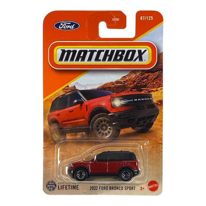 Matchbox 2022 Ford Bronco Sport - 2025 Matchbox Series 87/125 - for just $1.79! 