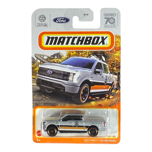 Matchbox 2022 Ford F-150 Lightning | 70 Years Series 20/100 - for just $1.99! 