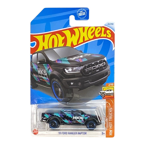 Hot Wheels '19 Ford Ranger Raptor - Hot Trucks Series 2/10 - Black - for just $1.79! 