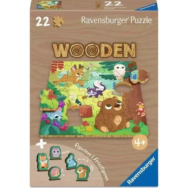 Forest Animal Friends 22 Piece Wooden Jigsaw Puzzle Ravensburger - for just $19.99! 