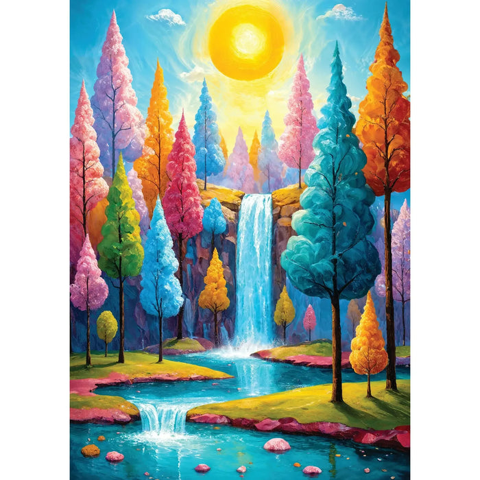 Forest Cascade 1000 Piece Jigsaw Puzzle Enjoy - for just $24.99! 