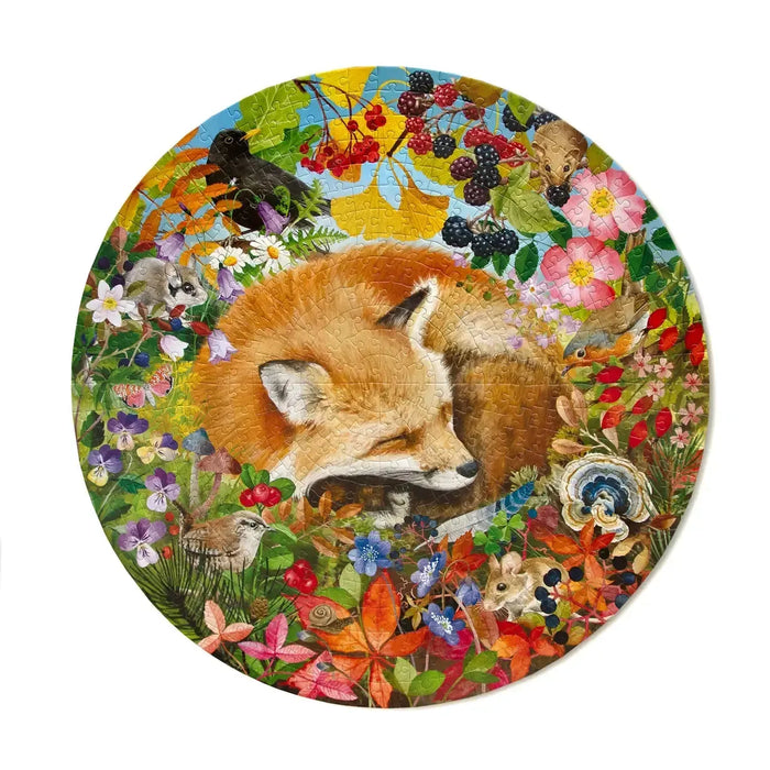 Forest Dream 500 Piece Round Jigsaw Puzzle eeBoo - for just $26.99! 