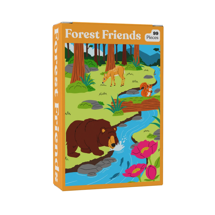 Forest Friends 99 Piece Mini Jigsaw Puzzle Puzzledly - for just $9.99! 