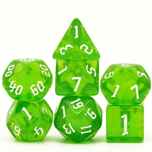 Forest Elemental RPG Dice Set - for just $10.99! 