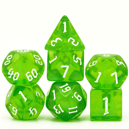 Forest Elemental RPG Dice Set - for just $10.99! 