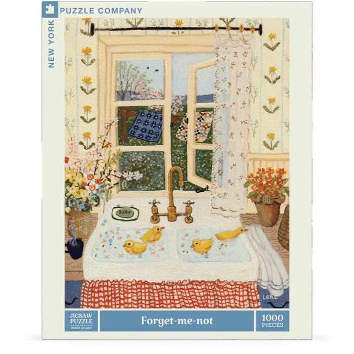 Forget-me-not Spring 1000 Piece Jigsaw Puzzle NYPC - for just $24.99! 