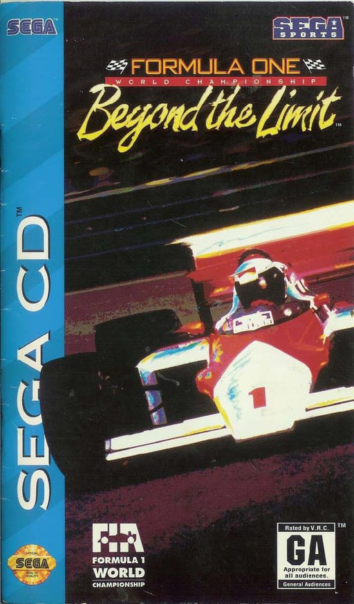 Formula One World Championship: Beyond the Limit (Sega CD) - for just $0! 