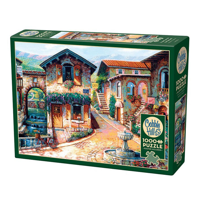 Fountain on the Square 1000 Piece Jigsaw Puzzle Cobble Hill - for just $19.99! 