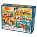 Four Seasons of Mid-Century Living 500 Piece Jigsaw Puzzle Cobble Hill - for just $17.99! 