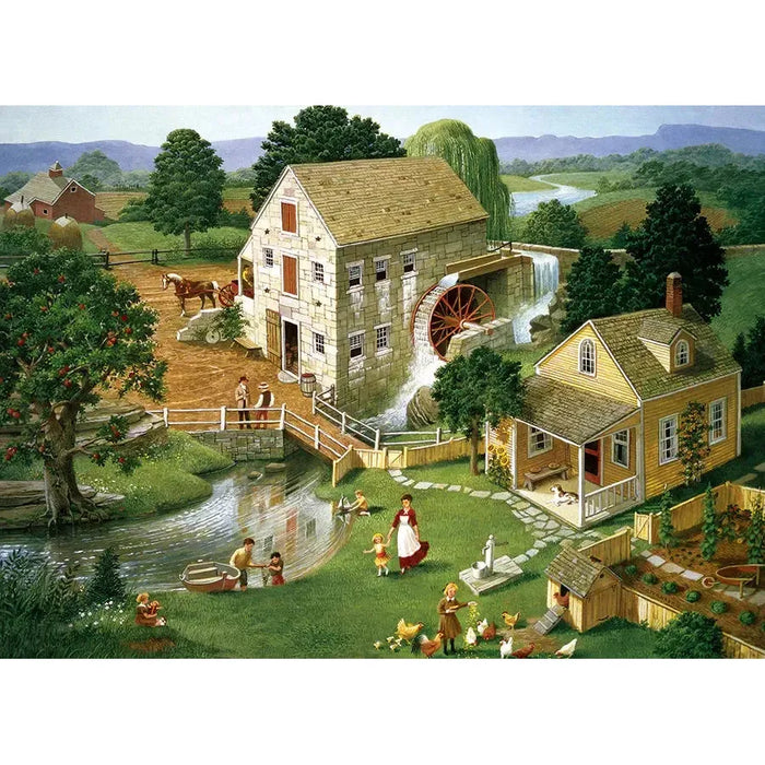 Four Star Mill 1000 Piece Jigsaw Puzzle Cobble Hill - for just $19.99! 