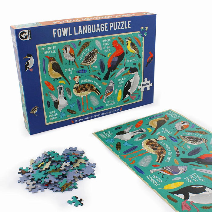Fowl Language 1000 Piece Jigsaw Puzzle Ginger Fox - for just $19.99! 