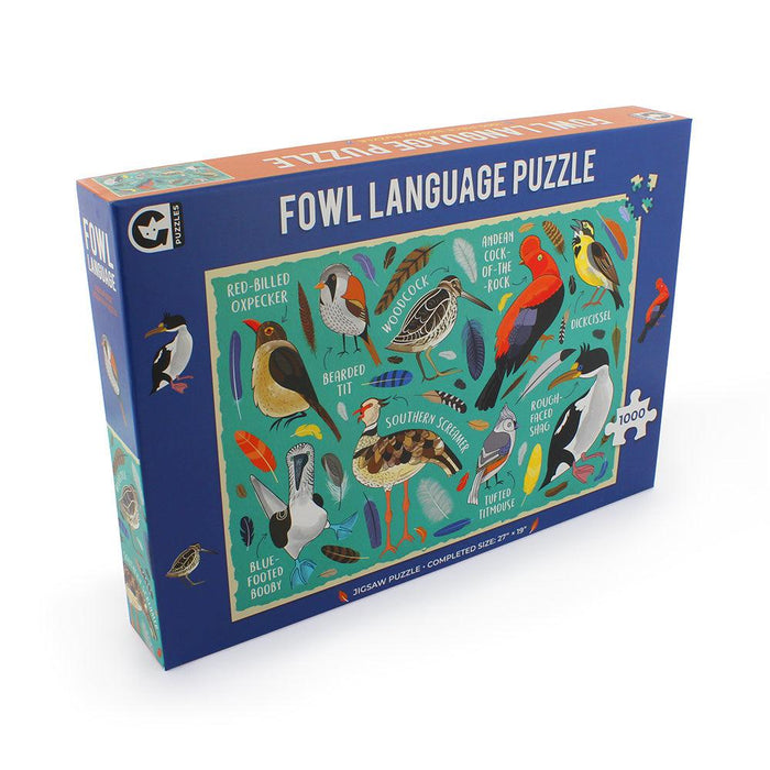 Fowl Language 1000 Piece Jigsaw Puzzle Ginger Fox - for just $19.99! 