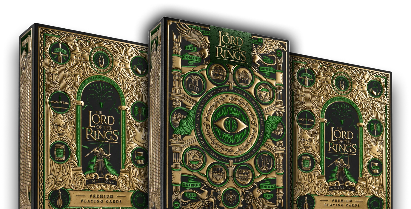 Lord Of The Rings Playing Cards by theory11 - for just $14.99! 
