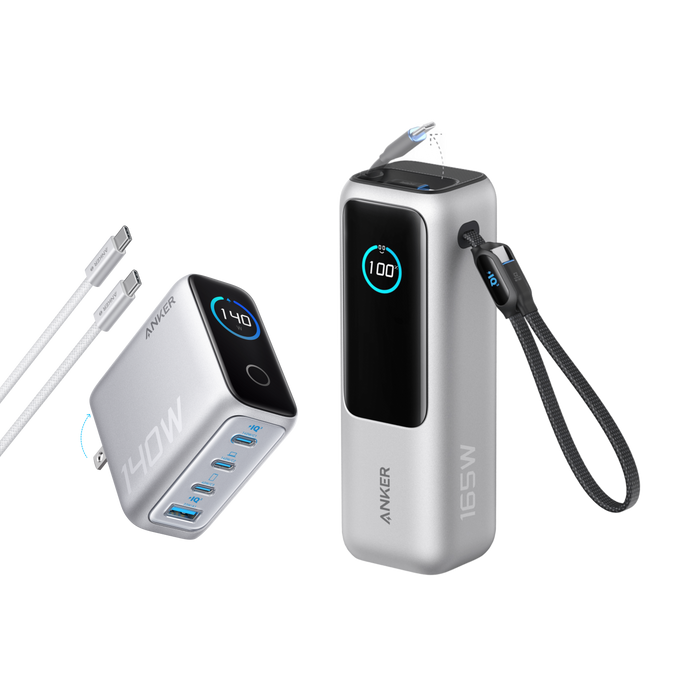 Anker Laptop Power Bank (25K, 165W, Built-In and Retractable Cables) - for just $119.99! 