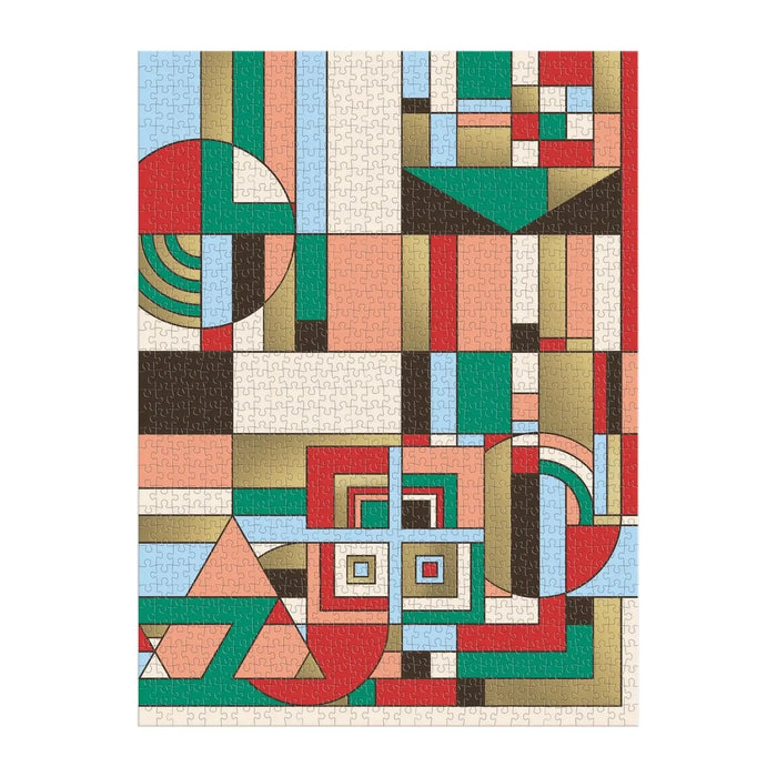 Frank Lloyd Wright December Gifts 1000 Piece Foil Jigsaw Puzzle Galison - for just $21.99! 