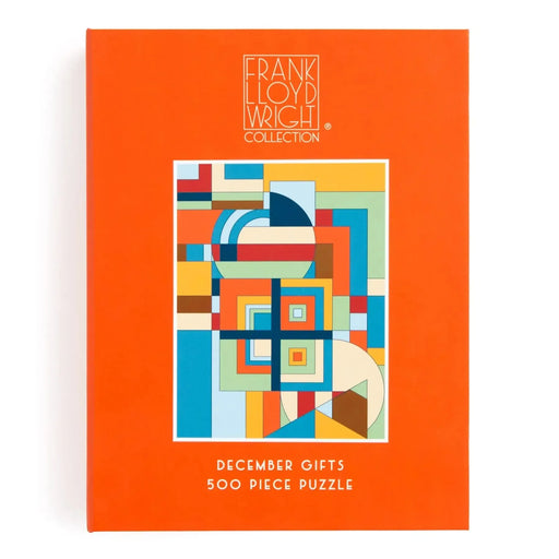 Frank Lloyd Wright December Gifts 500 Piece Jigsaw Puzzle Galison - for just $19.99! 