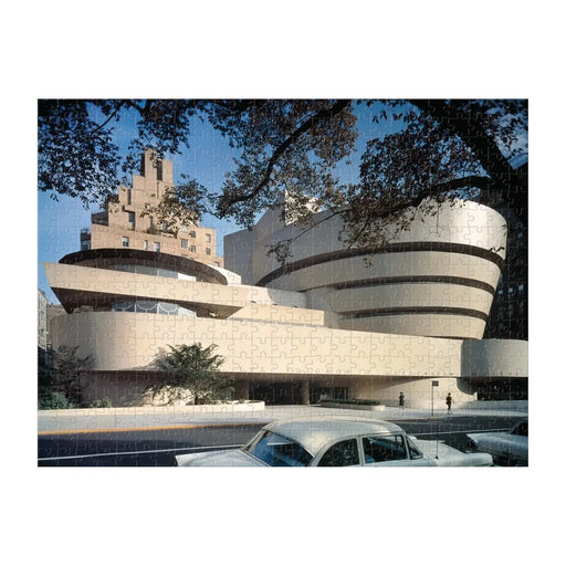 Frank Lloyd Wright Guggenheim Double-Sided 500 Piece Jigsaw Puzzle Galison - for just $17.99! 