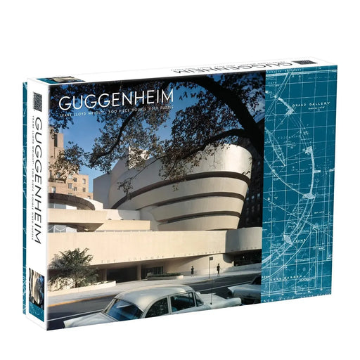 Frank Lloyd Wright Guggenheim Double-Sided 500 Piece Jigsaw Puzzle Galison - for just $17.99! 