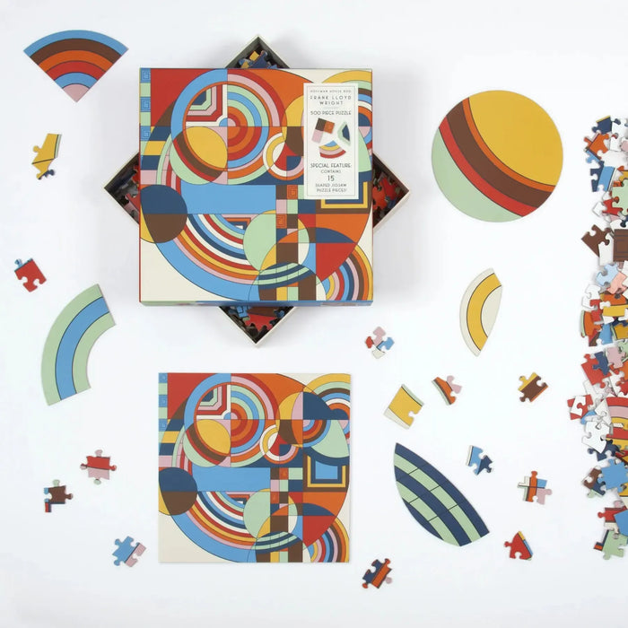Frank Lloyd Wright Hoffman House Rug 500 Piece Jigsaw Puzzle Galison - for just $19.99! 