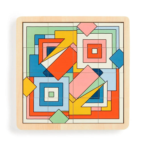 Frank Lloyd Wright Imperial Hotel 2-in-1 Sliding Wood Puzzle Galison - for just $24.99! 