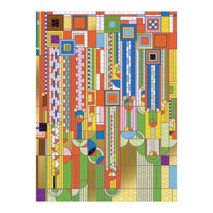 Frank Lloyd Wright Saguaro Forms & Cactus Flowers 1000 Piece Jigsaw Puzzle Galison - for just $19.99! 