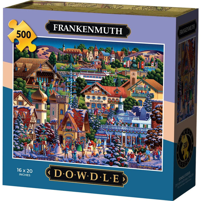 Frankenmuth Michigan 500 Piece Jigsaw Puzzle Dowdle - for just $19.99! 