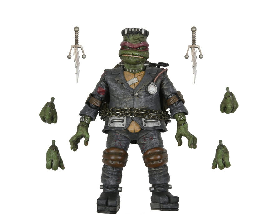 NECA Universal Monsters x Teenage Mutant Ninja Turtles - Ultimate Raphael as Frankenstein’s Monster - for just $44.99! 