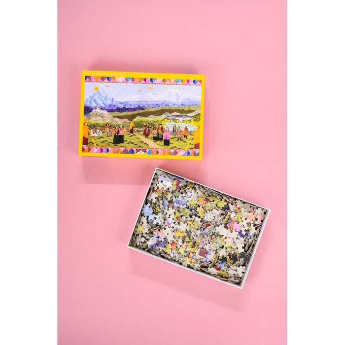 Free Tibet Quilt 1000 Piece Jigsaw Puzzle C&T - for just $24.99! 