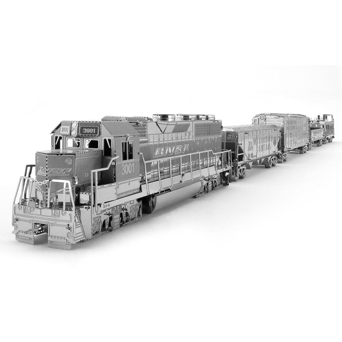 Freight Train 3D Steel Model Kit Metal Earth - for just $29.99! 