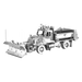 Freightliner 114SD Snow Plow 3D Steel Model Kit Metal Earth - for just $11.99! 