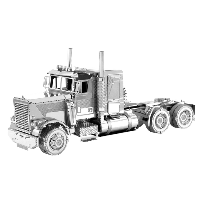 Freightliner FLC Long Nose Truck 3D Steel Model Kit Metal Earth - for just $11.99! 