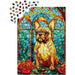 French Bulldog Stained Glass 1000 Piece Jigsaw Puzzle Enjoy - for just $24.99! 