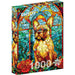 French Bulldog Stained Glass 1000 Piece Jigsaw Puzzle Enjoy - for just $24.99! 