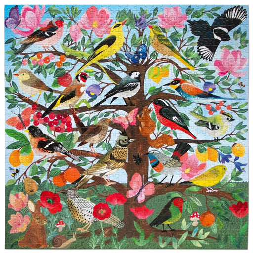 French Medieval Songbirds 1000 Piece Jigsaw Puzzle eeBoo - for just $26.99! 