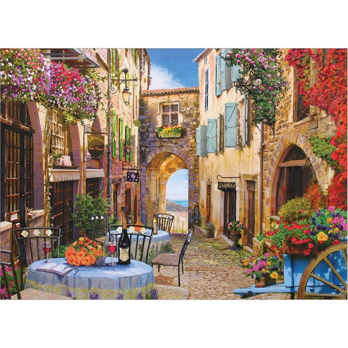 French Village 1000 Piece Jigsaw Puzzle Cobble Hill - for just $19.99! 