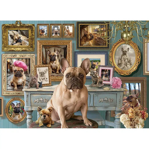 Frenchie 500 Piece Jigsaw Puzzle Cobble Hill - for just $17.99! 
