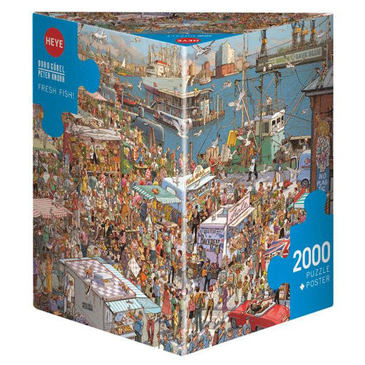 Fresh Fish! 2000 Piece Jigsaw Puzzle Heye - for just $49.99! 