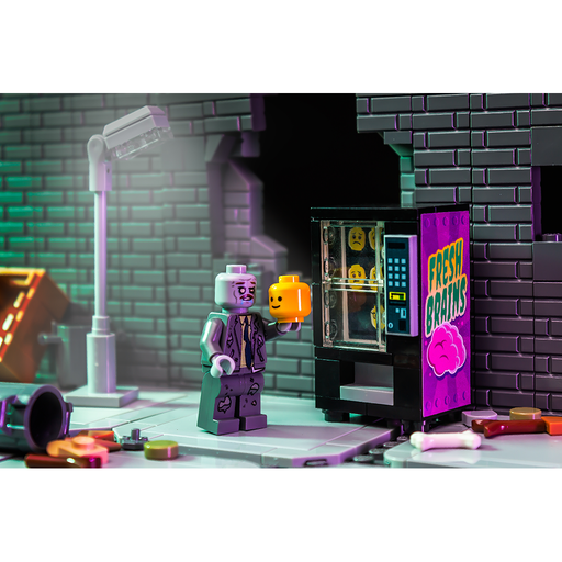 Fresh Brains Zombie Vending Machine (LEGO) - Premium LEGO Kit - Just $29.99! Shop now at Retro Gaming of Denver
