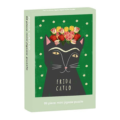 Frida Catlo 99 Piece Mini Jigsaw Puzzle Happily - for just $11.99! 