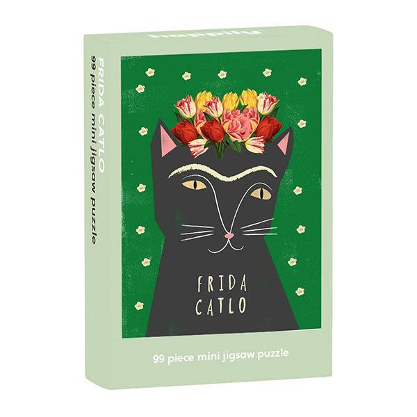 Frida Catlo 99 Piece Mini Jigsaw Puzzle Happily - for just $11.99! 