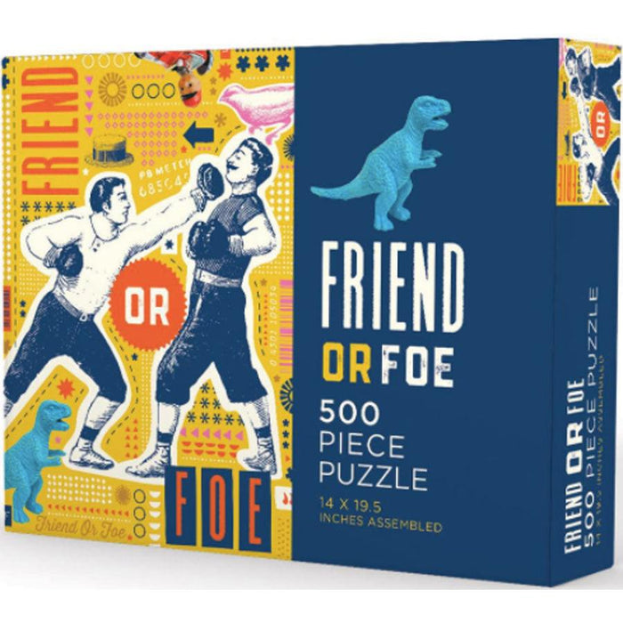 Friend or Foe 500 Piece Jigsaw Puzzle Gibbs Smith - for just $17.99! 